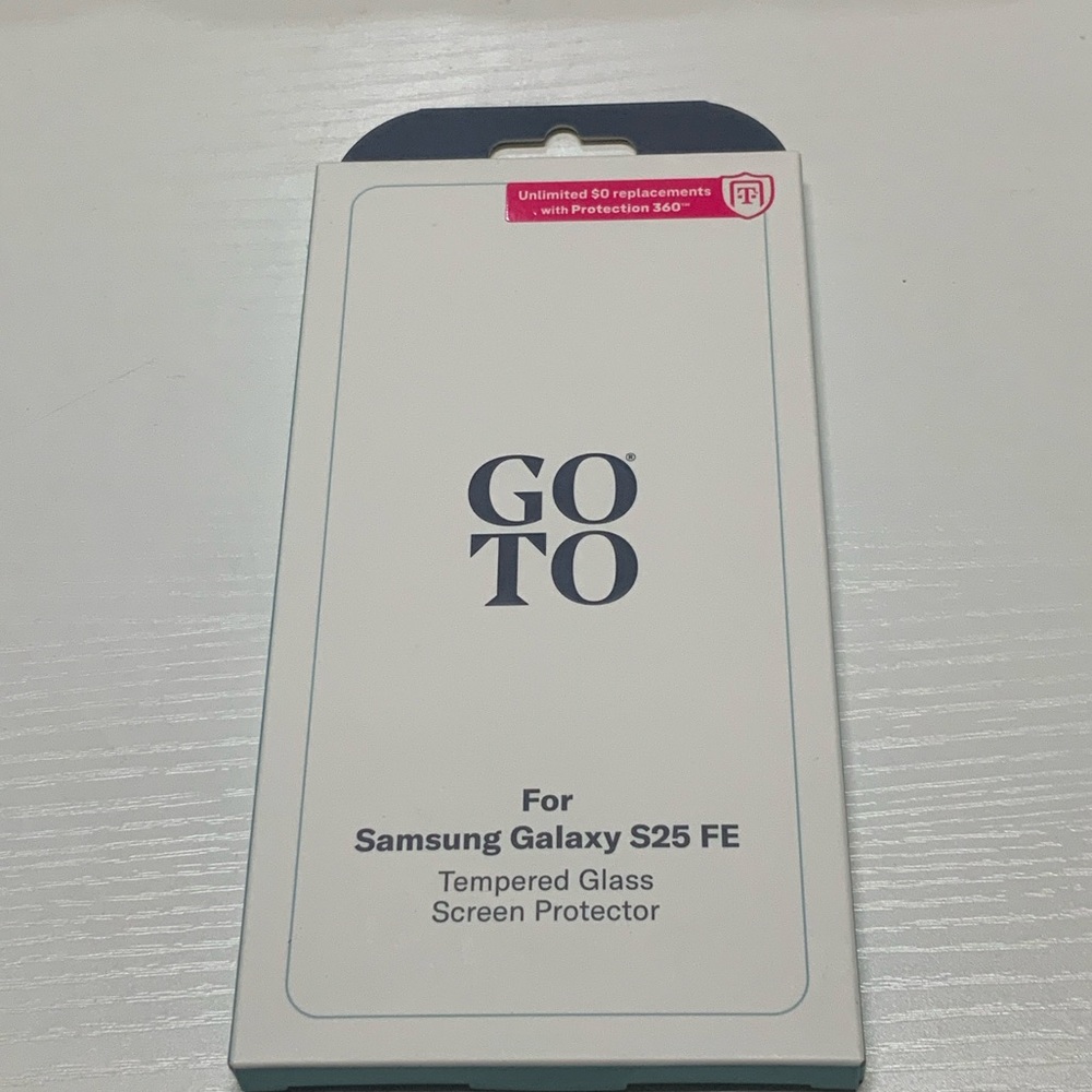 Go-To Screen Protector for Samsung Galaxy S25 FE - White